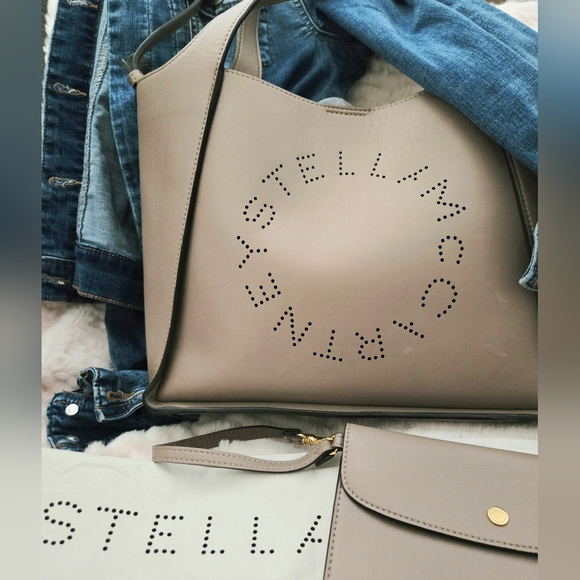 Stella McCartney Handbags - Authentic STELLA MCCARTNEY Logo Set Tote Wristlet Dustbag Shoulder Crossbody